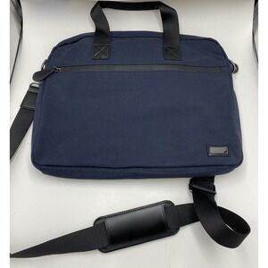 Ted Baker Men's Travel Document Bag Cross Strap Navy *read*